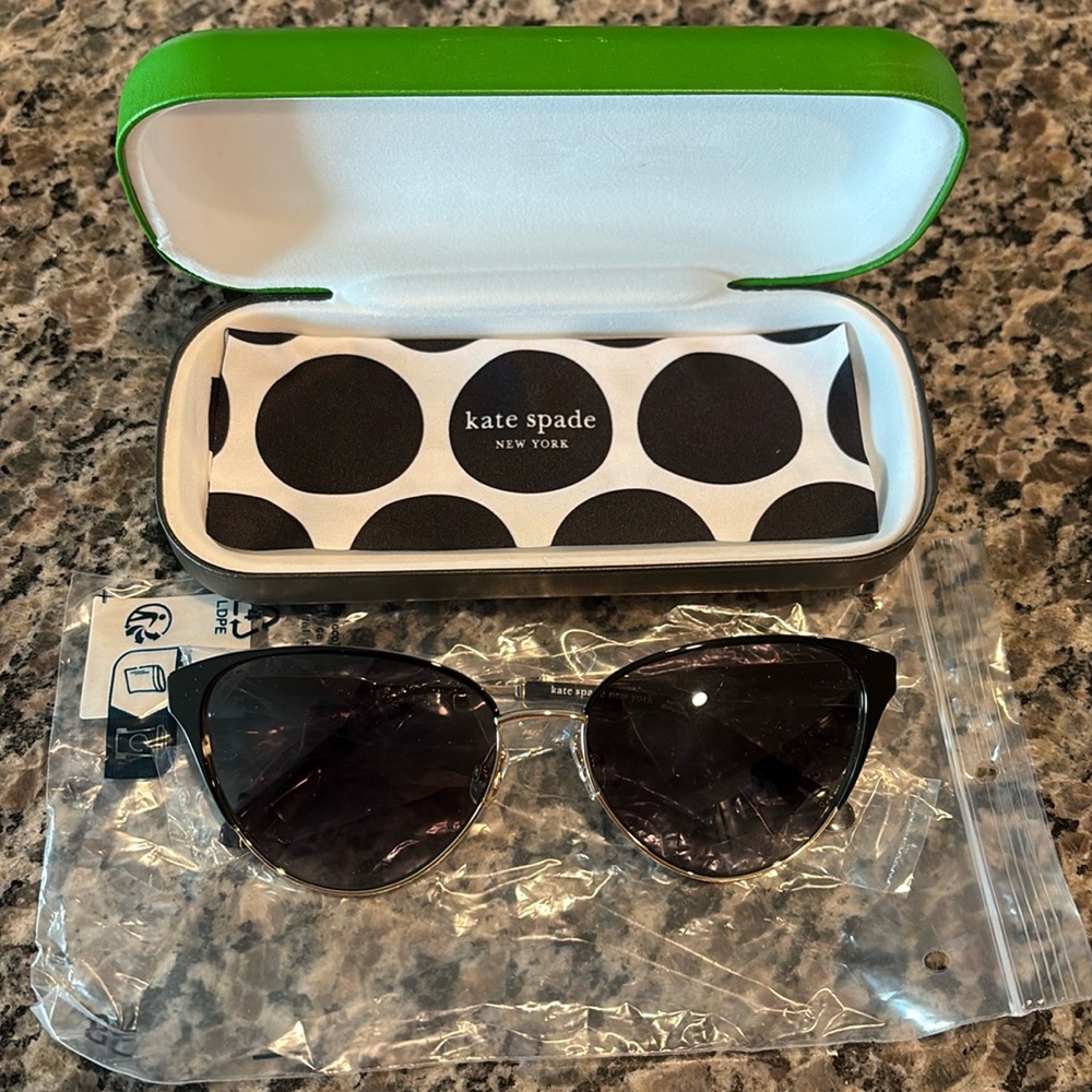 Kate Spade Women’s Black Gradient Cat Eye Sunglasses